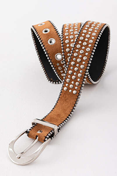 Pantastic Jeans 3.5 cm Buckled Suede Women's Waist Belt