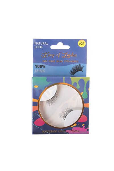 King of Lashes Hot Faux Mink Eyelashes - A21