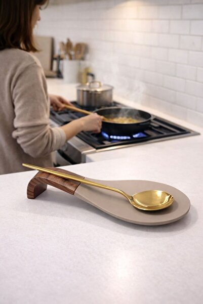 NEWNOW Suport pentru linguri din silicon – Suport pentru linguri rezistent la...