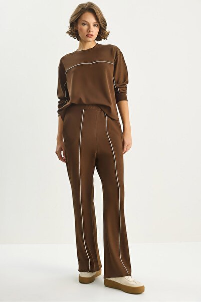 Hiccup LUCCI Striped two-piece set, high waist, long sleeves and coordinated cut