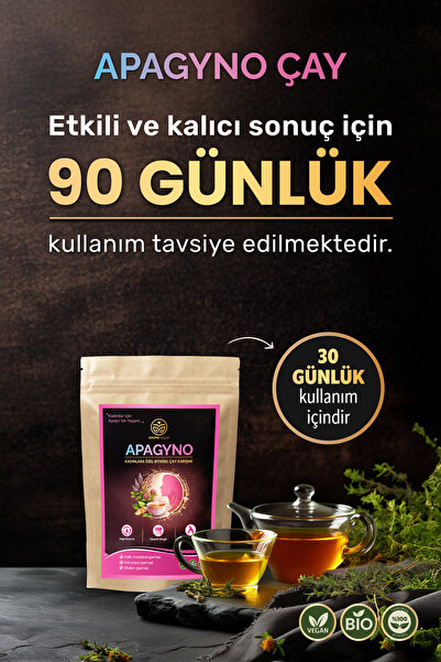 Apayrı Yaşam Kadınlara Özel Bio Çay Karışımı % 100 Bitkisel APAGYNO