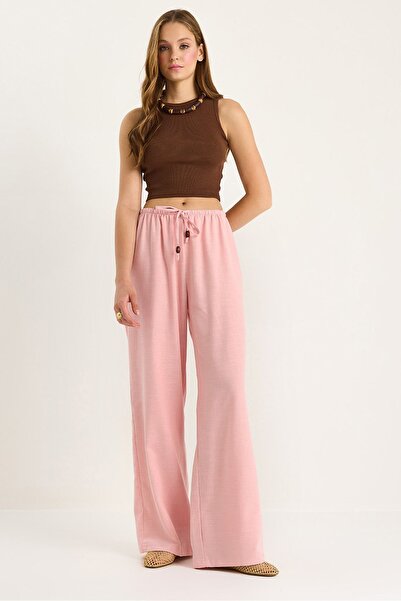 Hiccup LUCCI Long blouse with halter collar and drawstring closure LUCCI