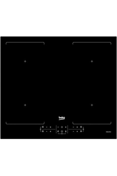 Beko Built-in Induction Cooktop HII64201F2HT, 4 Cooking Zones, OverHeat Safet...