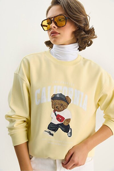 Hiccup LUCCI long-sleeved sweatshirt with round collar