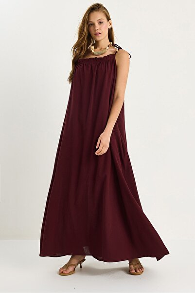Hiccup LUCCI Maxi Dress with Ruffle Detaly