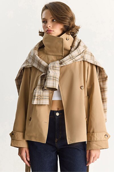 Hiccup LUCCI Oversize Buttoned Trench Coat