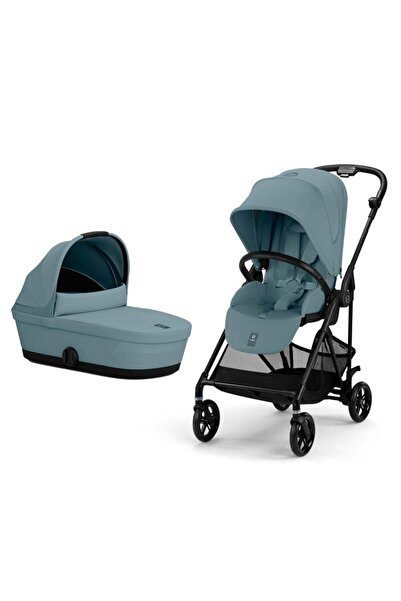 Cybex Gold Cybex Melio Carbon 2-in-1 Stroller Stormy Blue