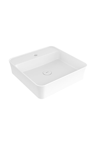 Bocchi Sottile Slim Line Tezgah Üstü Lavabo 45 cm Beyaz - 1598-001-0126