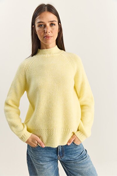 Hiccup LUCCI Oversized round neck knitted sweater