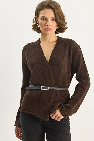 Hiccup LUCCI Belt Detailed Cardigan