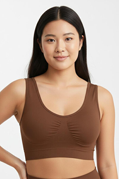 FİT WOMEN Push-Up Bustier Without Underwire with Pads 5040