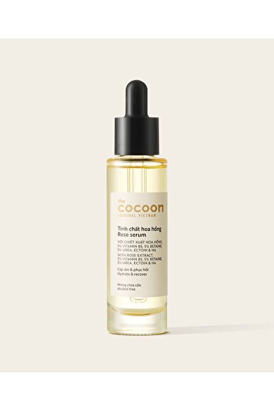The Cocoon Original Vietnam Rose Serum Hydrating Facial Serum for Plump & Rad...