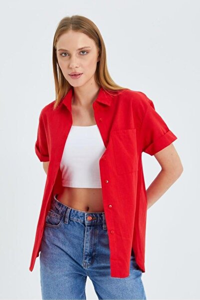 Hiccup Mixray Slim Fit Poplin Shirt with Pocket