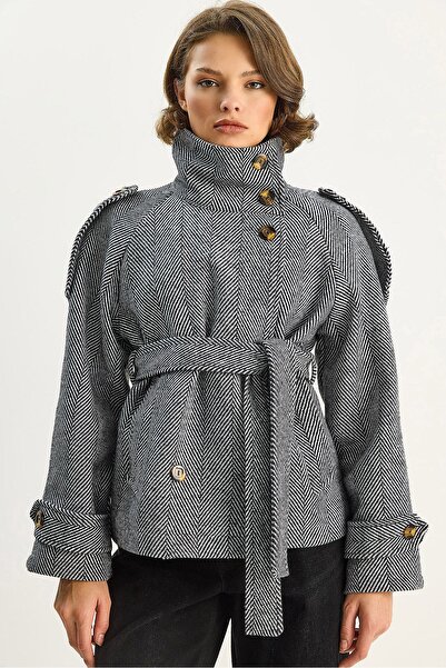 Hiccup LUCCI Relaxed Fit Button Closure Jacket