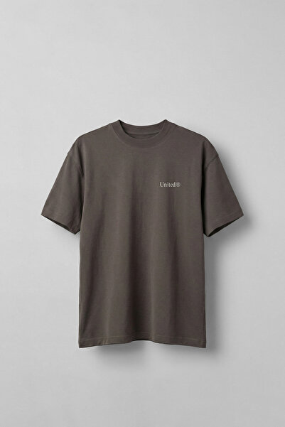 ablukaonline Tricou din bumbac cu imprimeu box, oversize, pentru bărbați, ant...