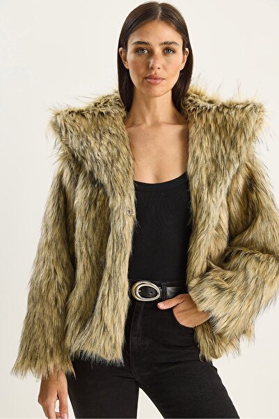 Hiccup LUCCI Oversize Faux Fur Jacket