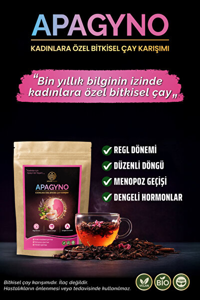 Apayrı Yaşam Regl, Kistler, PCOS, Hormon Dengesine Yardımcı Bio Çay Karışımı ...