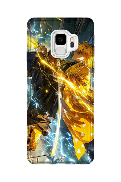 lelia حافظة هاتف شفافة متوافقة مع جالاكسي S9 مطبوع |   المجموعة: دفتر رسم Ani...