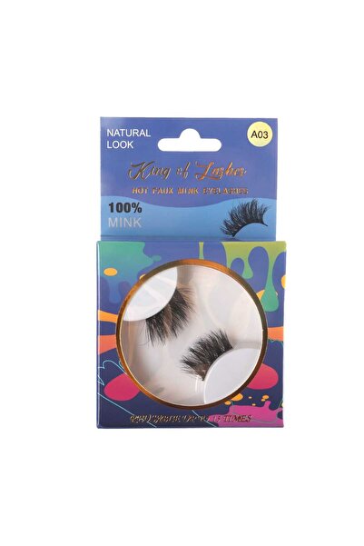 King of Lashes Hot Faux Mink Eyelashes - A03