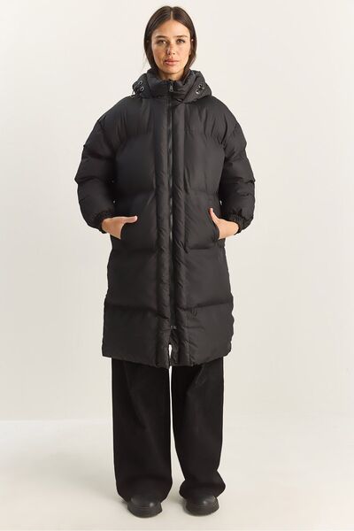 Hiccup LUCCI long-sleeved puffer jacket with Hooded and pockets