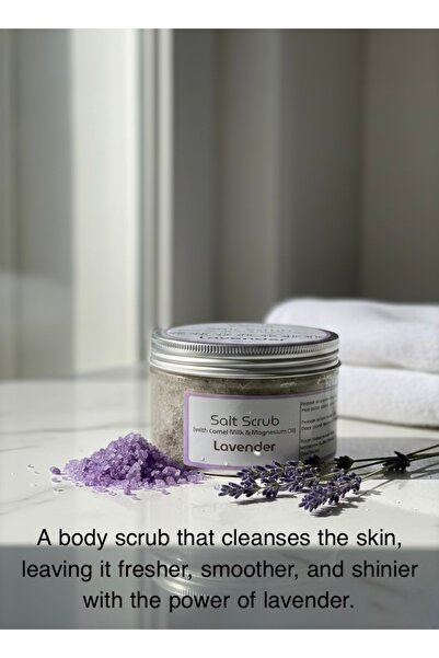 SANAM Salt scrub lavender