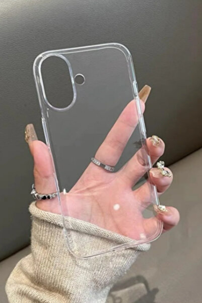 KVK PRİVACY Iphone 17 Kılıf Sert Şeffaf Sararmaz İnce Kılıf Premium Ultra Net...