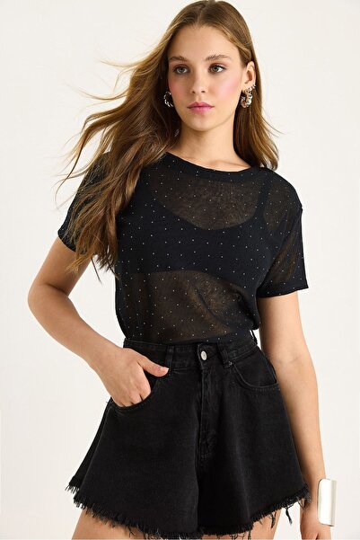 Hiccup LUCCI Transparentno T-Shirt e Ruglo Garosa