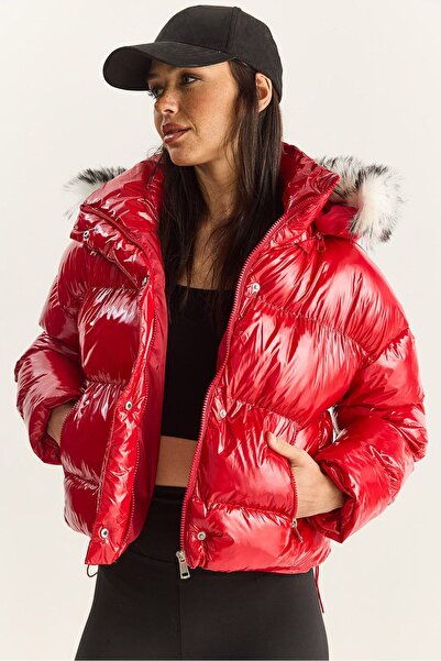 Hiccup LUCCI Short puffer coat with hood