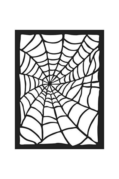 Stamperia KSAT01 MIXED MEDIA SPIDER WEB STENCIL 15X20CM