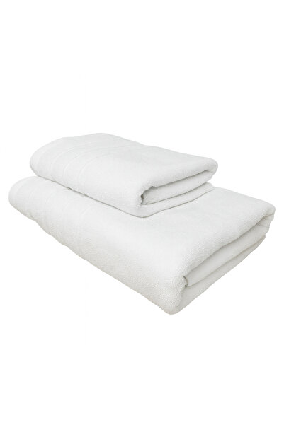 TextiLici Set of 2 Luxury bath towels, 100% Cotton, TextiLici, 70 x 140 cm an...