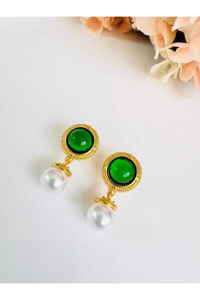 DEVİ fashion حلق لؤلؤ عتيق 3 سم