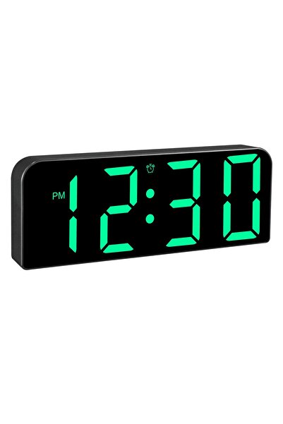 Sukeen Digital Alarm Clock with Remote Control – Green Digits