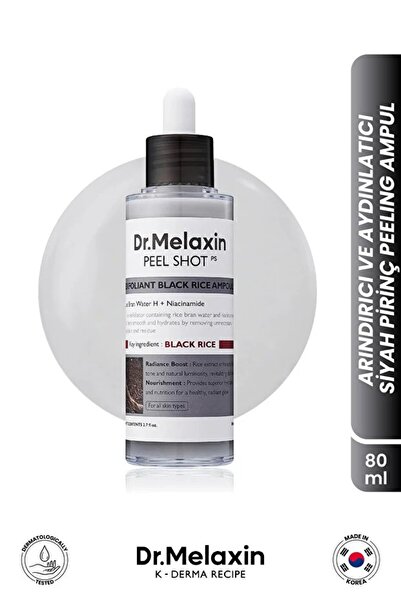 Dr.Melaxin Purifying and Brightening Face Serum with Black Rice Extract and N...