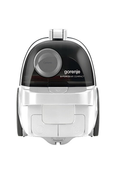 Gorenje Aspirator, VCEA01GACWCY, 800 W, Recipient de praf 2,2 L, Negru/Alb