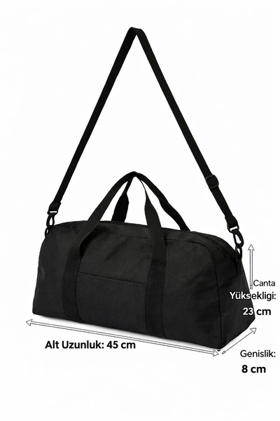 Alfagrup Küçük El Spor Çantası Unisex Fitness Seyahat El Çantası Hafif Su Geç...