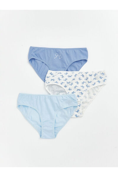 LC Waikiki Vizyon New Season Patterned Girls' Panties 3-Pack