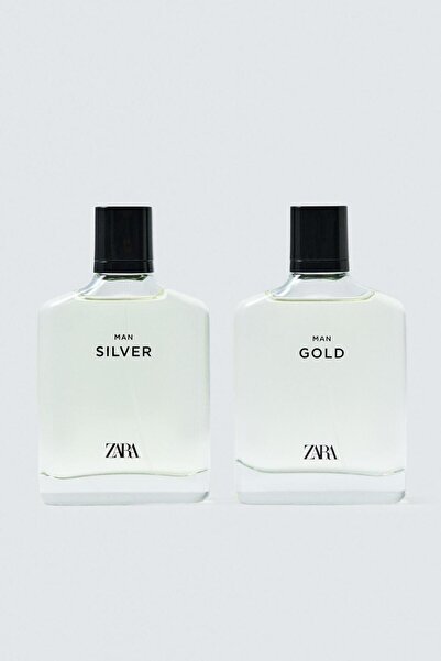 Zara SILVER MAN GOLD EDT 2X100 ML (3.4 FL.OZ)