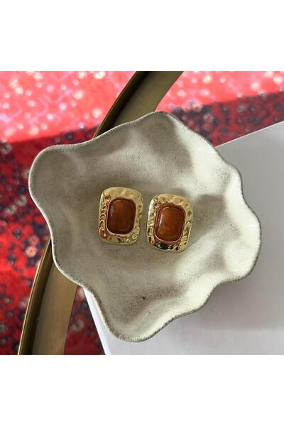 Alice İsstanbul Brown Sophia Earrings