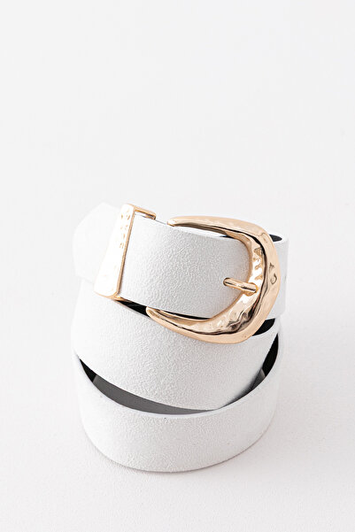 Pantastic Jeans 4.cm Gold Suede Women's Waist Belt