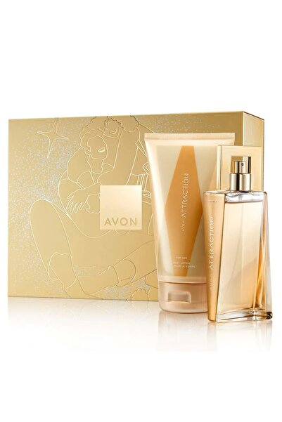 AVON Set 2 produse Attraction pt ea/ Apa de parfum 50 ml+Lotiune corp 150 ml