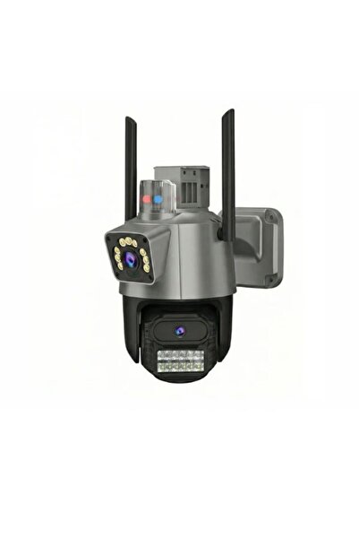 Jortan Camera de Supraveghere Dubla Wifi 9687PRO, 6 Megapixeli, Alarma, Night...