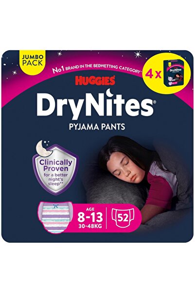 Laxum سراويل بيجاما، ٨-١٣ سنة، حفاضات للتبول اللاإرادي، بنات، ٣٠-٤٨ كجم، عبوة...