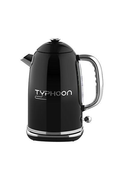 Typhoon Electric Kettle 2200W, 1.8L, 304 SS decor bkack