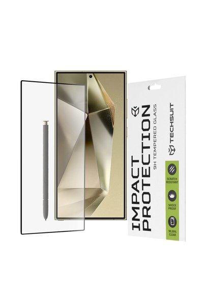 Techsuit Стъклен протектор за Samsung Galaxy S24 Ultra 111D с пълно лепило