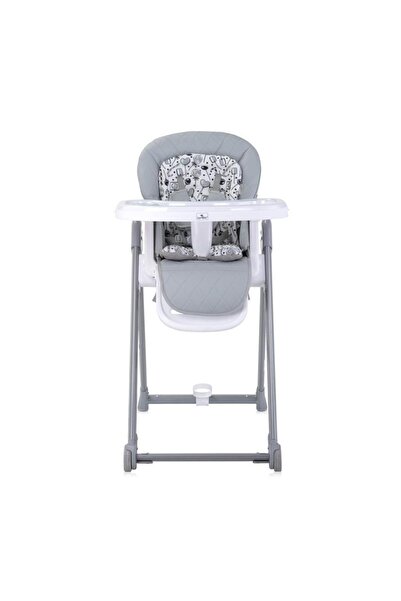 LORELLİ Scaun de masa Party, reglabil, cadru din aluminiu, Cool Grey Leather