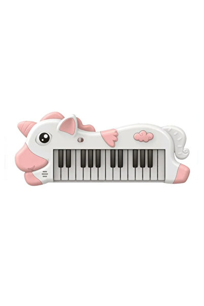 Lumi LUXURY Orga Electronica Model Unicorn cu 25 de Clape Melodii Sunete +18 m