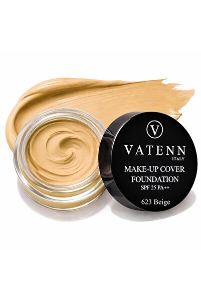 VATENN ITALY كريم أساس بتغطية مثالية، لون بيج 623