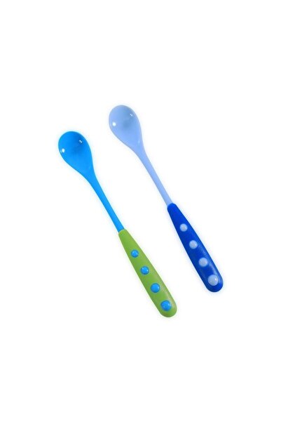 LORELLİ Set of 2 long-handled spoons, Lorelli, 6 months+, Blue