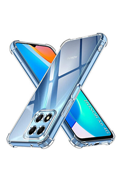 Techsuit Carcasă din silicon transparent rezistentă la șocuri pentru Honor X6