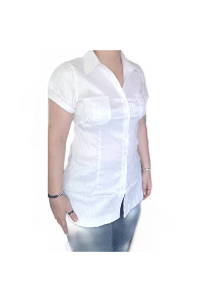 River Flower Shirt C098 white,